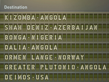 Destination board
